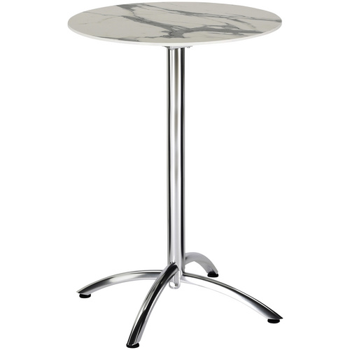BEST Gartentisch Firenze, klappbar, Alu/HPL, ø 70 cm