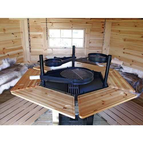 WOLFF Grillkota, Holz, natur, BxT: 438 x...