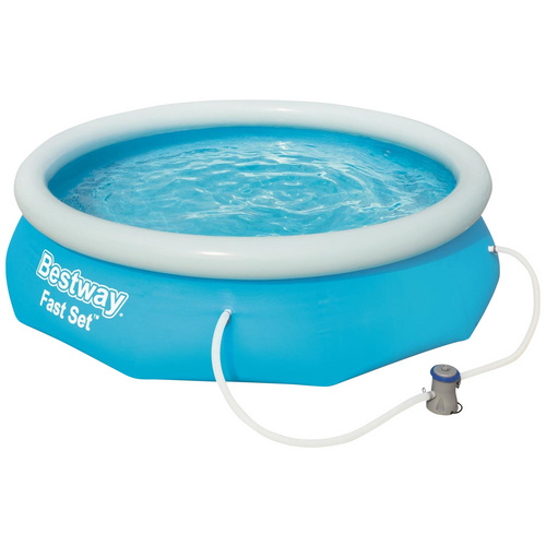 BESTWAY Rundpool »Fast Set™«, grau, ...