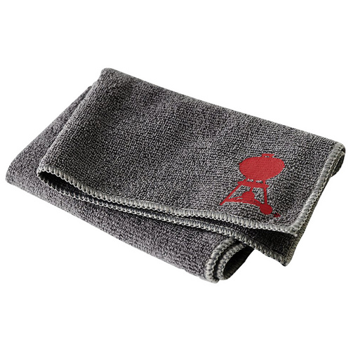 WEBER Microfasertuch, 32 x 32 cm, grau