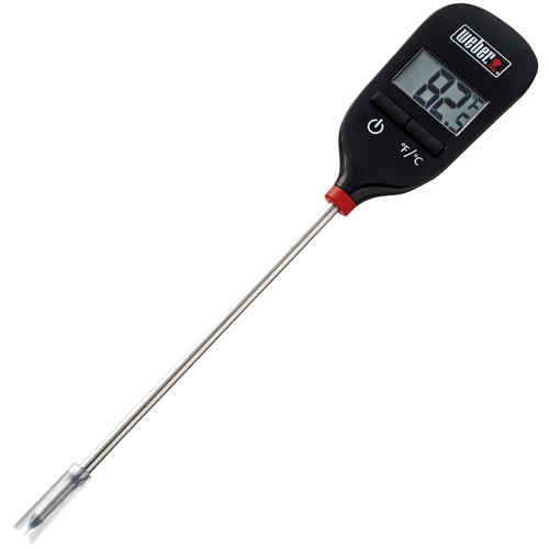 WEBER Taschenthermometer, digital - schwarz