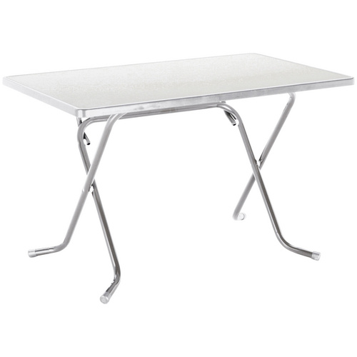 BEST Gartentisch Primo, klappbar, Stahl/Alcolit, 110x70 cm