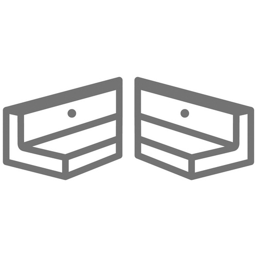 Mr. GARDENER L-Stein-Ecke, BxHxL: 100 x ...