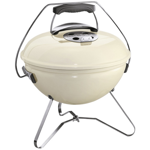 Weber Holzkohle-Grill Smokey Joe Premium 37 cm Creme