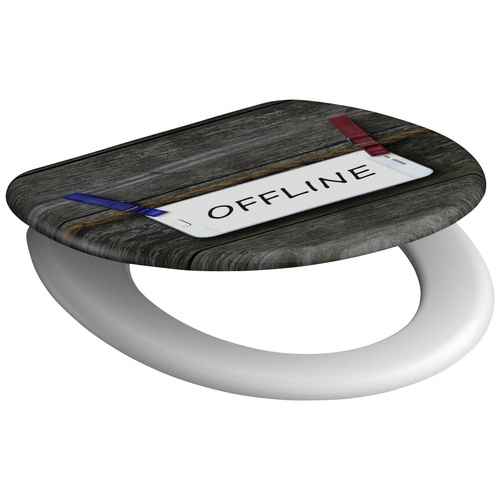 Schütte WC-Sitz Offline Duroplast mit Absenkautomatik