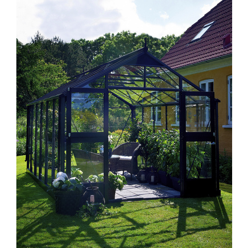 Juliana Gewächshaus Gärtner 18,8 m² Anthrazit