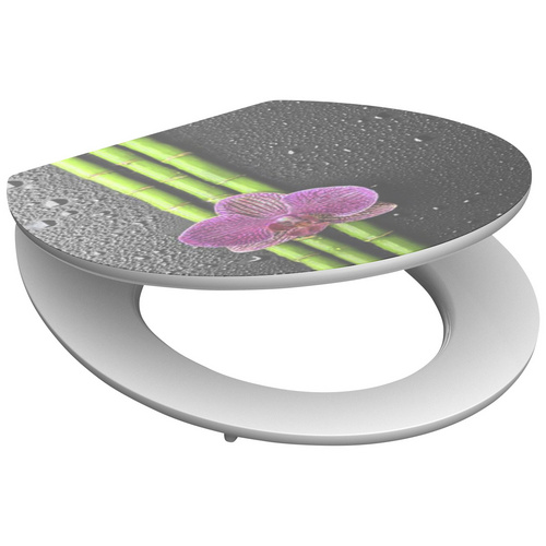 Schütte WC-Sitz Asia Holzkern mit Absenkautomatik