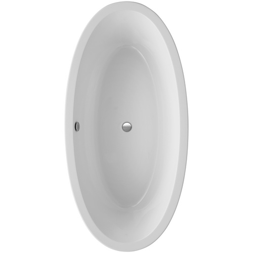Ottofond Freistehende Badewanne Latina 190 x 94 x 45,5 cm, weiß