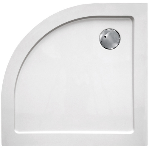 Sanotechnik Duschwanne »SMC«, BxT: 100 x 100 cm, weiß - weiss