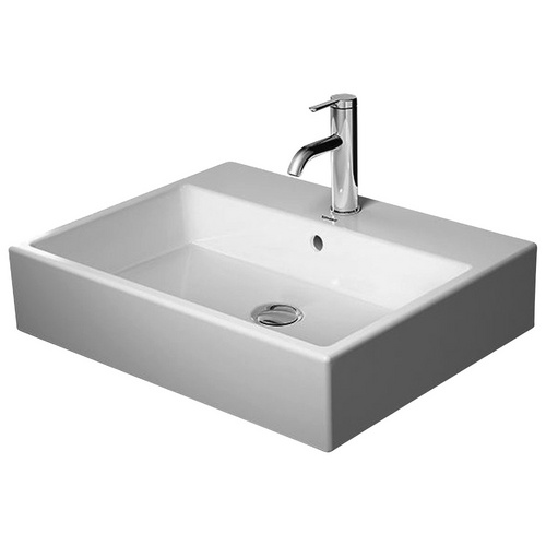 Duravit Waschbecken Vero Air 60 cm mit Hahnloch und Überlauf geschliffen