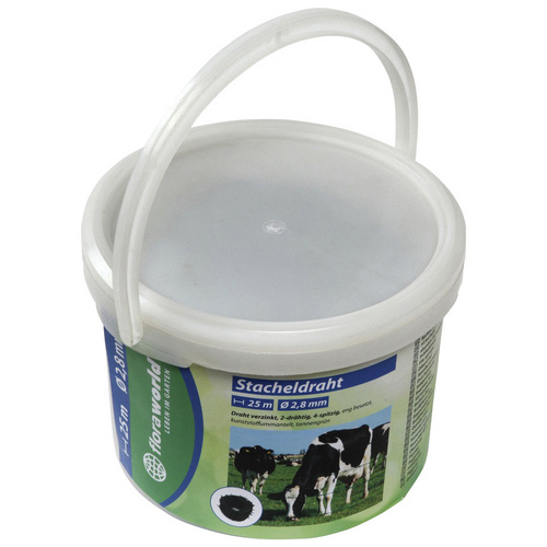 Thumbnail - FLORAWORLD Stacheldraht, HxL: 0,28  x 2500 cm, Stahl, grün - gruen