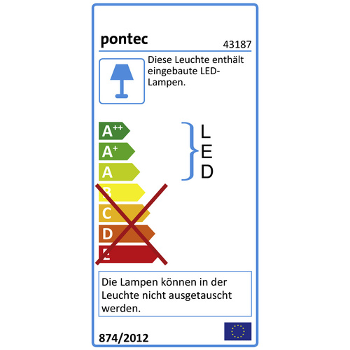 PONTEC LED-Scheinwerfer »Pontec PondoSt...