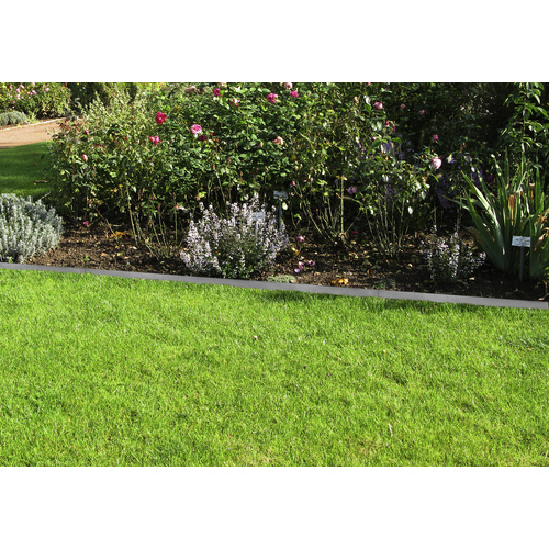 Thumbnail - FLORAWORLD Rasenkante, HxL: 10 x 100 cm, Stahl - silberfarben