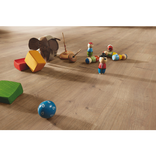 Thumbnail - MODERNA Designboden »eco-design«, LxBxS: 1288x220x8 mm, Gobi Eiche - braun
