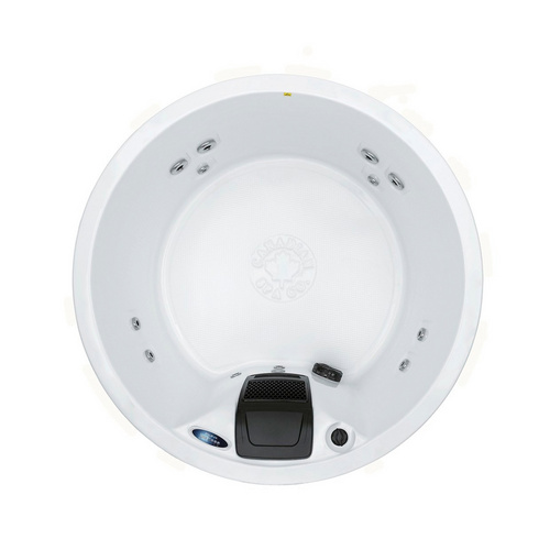 Thumbnail - Canadian Spa Whirlpool »Okanagan«, 160 x 160 x 73 cm, 4 Personen, Plug & Play - braun