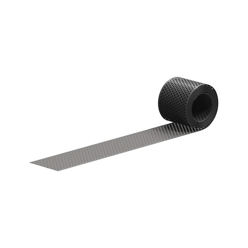 SAREI Vogelschutz Lüftungsgitter, Kunststoff (PVC), Länge: 500 mm, schwarz