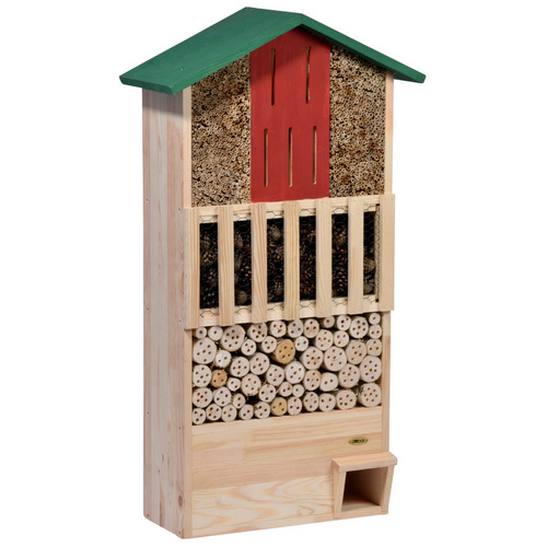 DOBAR Insektenhotel, XXL, LxBxH: 58x30x110 cm, grün