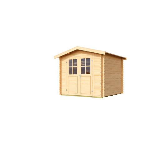 Thumbnail - Mr. GARDENER Gartenhaus »Dänemark«, Holz, BxHxT: 271 x 222 x 260 cm (Außenmaße inkl. Dachüberstand), Wandstärke 34mm - b...