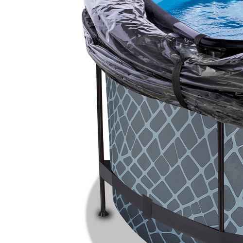 Thumbnail - EXIT Toys Pool »Pools«, grau, ØxH: 360 x 122 cm