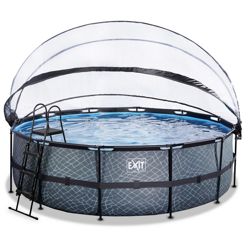 EXIT Toys Pool »Pools«, grau, ØxH: 450 x 122 cm