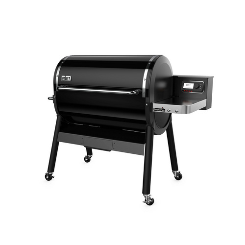 Thumbnail - WEBER Pelletgrill »SmokeFire EX6 GBS«, Grillrost BxT: 91 x 45 cm, Edelstahl, inkl. Thermometer - schwarz
