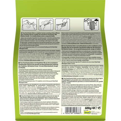 Thumbnail - TETRA Teichfischfutter »Pond «, Sticks, 4000 ml (600 g)