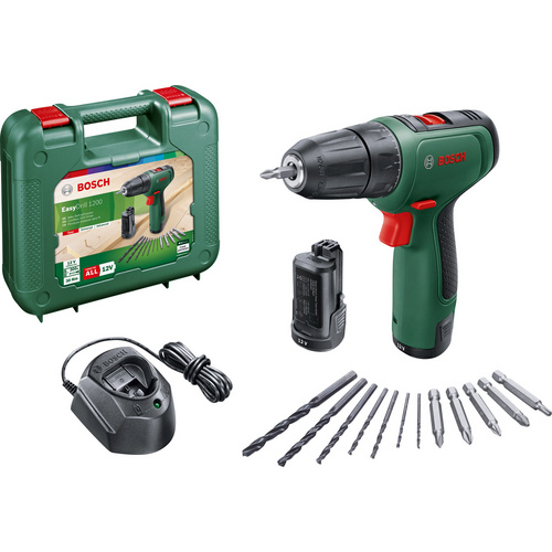 Image of BOSCH HOME & GARDEN Akku-Zweigang-Bohrschrauber »EasyDrill 1200«, 12 V, inkl. Akku - gruen