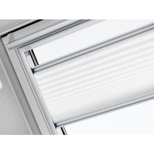 Thumbnail - VELUX Plissee, FHL SK08 1016S, 114x140 cm - weiss