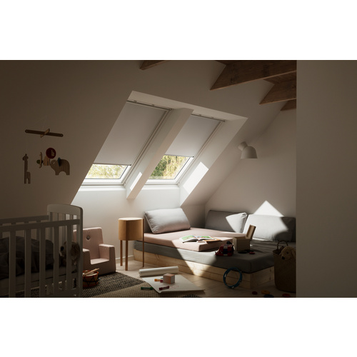 Thumbnail - VELUX Verdunkelungsrollo »DKL F06 1025S«, weiß, Polyester - weiss