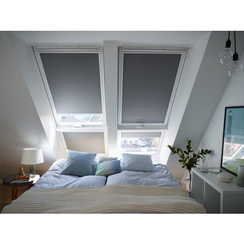 Thumbnail - VELUX Verdunkelungsrollo »DKL P04 0705S«, grau, Polyester