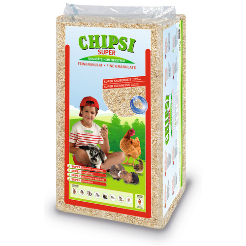 CHIPSI Kleintierstreu »Super«, 1 Sack, 24,1 kg - beige