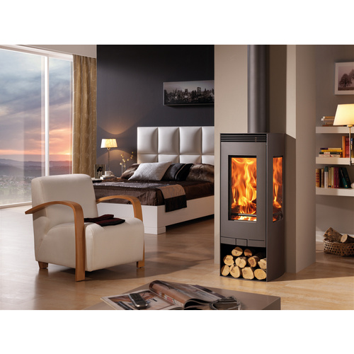 PANADERO Kaminofen »Alba«, schwarzmetallic, Stahl, 9,5 kW (Rabatt: 10 %) PANADERO Kaminofen »Alba«, schwarzmetallic, Stahl, 9,5 kW (Rabatt: 10 %)