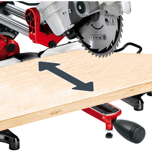 Thumbnail - EINHELL Zug-Kapp-Gehrungss&auml;ge &raquo;TC-SM 2131/2 Dual&laquo;, S&auml;geblatt Durchmesser: 210 mm, 1500 W - schwarz