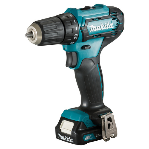 Image of MAKITA Akku-Bohrschrauber »DF333DSAE«, 12 V, inkl. 2 Akkus - tuerkis