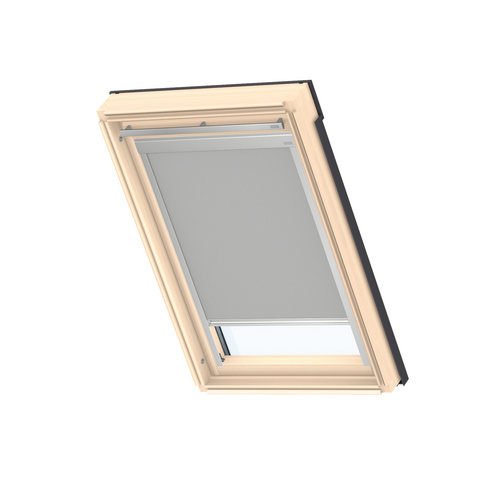 Thumbnail - VELUX Verdunkelungsrollo »DBL U04 4204«, grau, Stoff