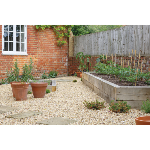 Thumbnail - Mr. GARDENER Splitt, Körnung: 8 mm - 16 mm, 25 kg, hellbraun/terracotta