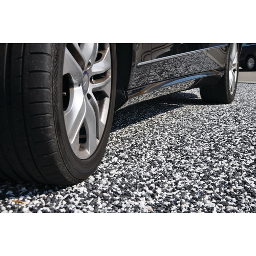 Thumbnail - Mr. GARDENER Splitt, Körnung: 8 mm - 16 mm, 25 kg, schwarz/weiß