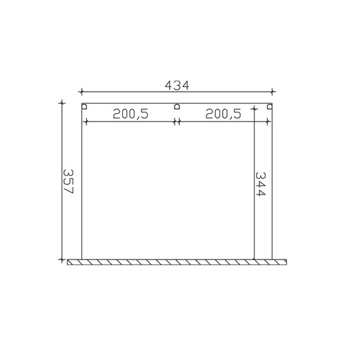 SKANHOLZ Terrassenüberdachung »Monza«...