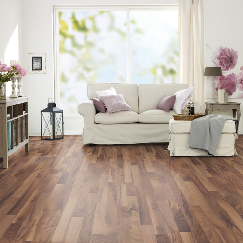 Thumbnail - RENOVO Laminat »Toulouse«, Nussbaum, LxBxS: 1380 x 193 x 7 mm - braun