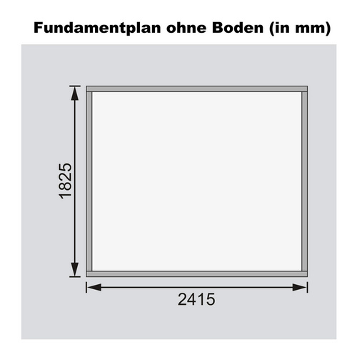 KARIBU Gartenhaus »Amberg 3«, Holz, Bx...