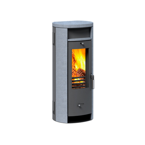 accente Kaminofen »Slimline«, grau, Granitstein, 5 kW - beige (Rabatt: 14 %)