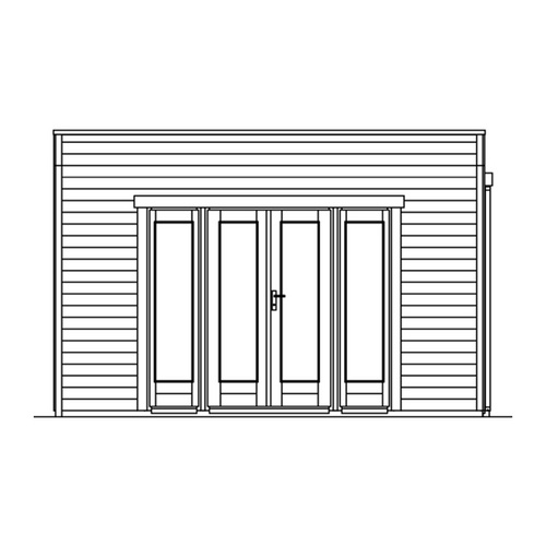 SKANHOLZ Gartenhaus »Tokio 4« (RABATT 10%)