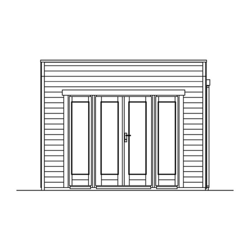 SKANHOLZ Gartenhaus »Tokio 2« (RABATT 10%) | Restposten 10% Rabatt