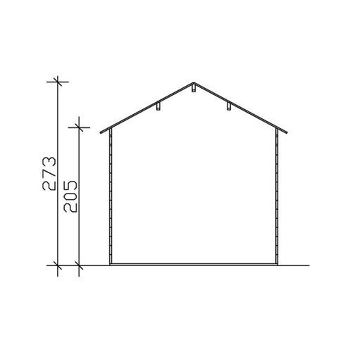 SKANHOLZ Gartenhaus »Hengelo« (RABATT 10%)