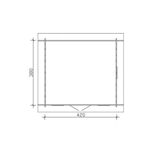 SKANHOLZ Gartenhaus »Lugano 2«, Holz, ...