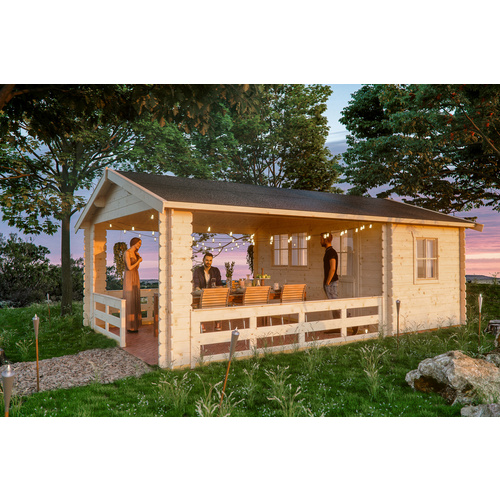 SKANHOLZ Gartenhaus »Alicante 2« (RABATT 10%)