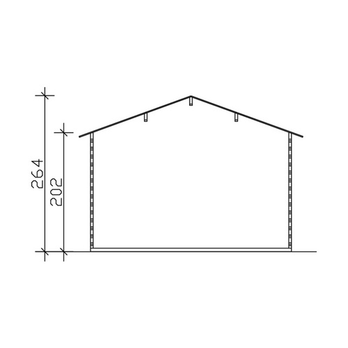 SKANHOLZ Gartenhaus »Langesund« (RABATT 10%)