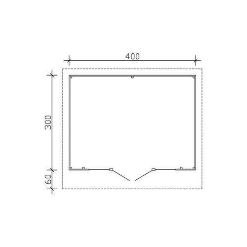 SKANHOLZ Gartenhaus »Ostende« (RABATT 10%) | Restposten 10% Rabatt