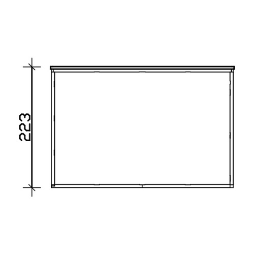 Thumbnail - SKANHOLZ Gartenhaus »Brisbane 4«, Holz, BxHxT: 337 x 223 x 253 cm (Außenmaße inkl. Dachüberstand) - grau