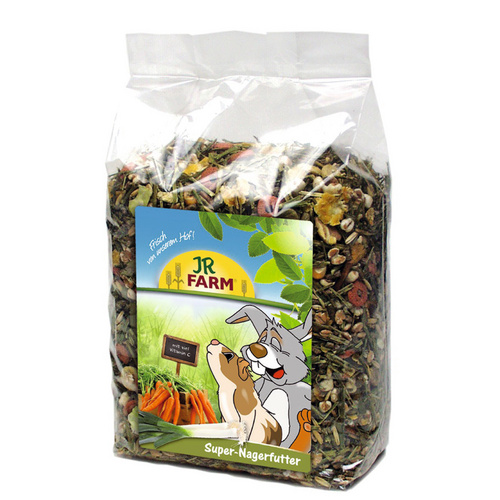 JR FARM Kleintierfutter »Super Nagerfutter«, 4 Beutel à 1000 g